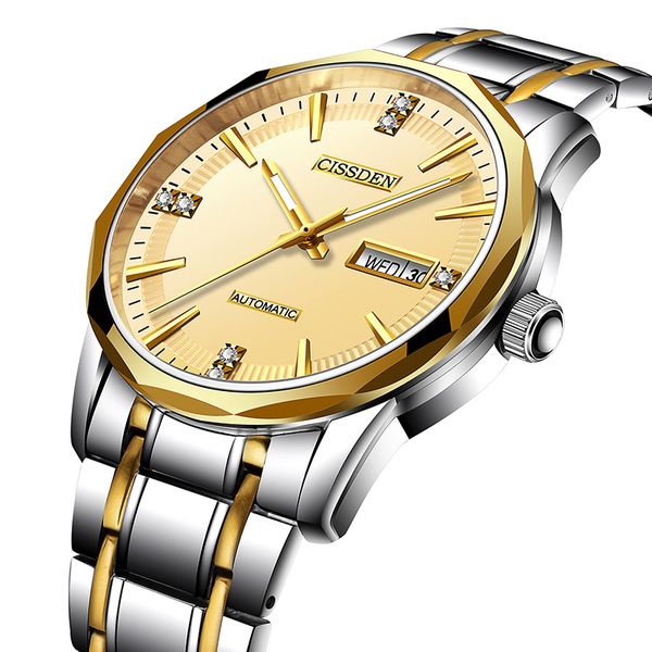 

high selling mens watch fashion classic designer luxury watch waterproof quality mens multifunctional mechanical business men txlvh, Slivery;brown