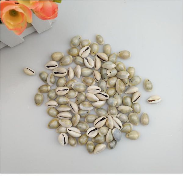 

happykiss 500g gray natural sea shells loose beads accessories diy holes conch ornament home fish tank decor phnom pe jllfgc