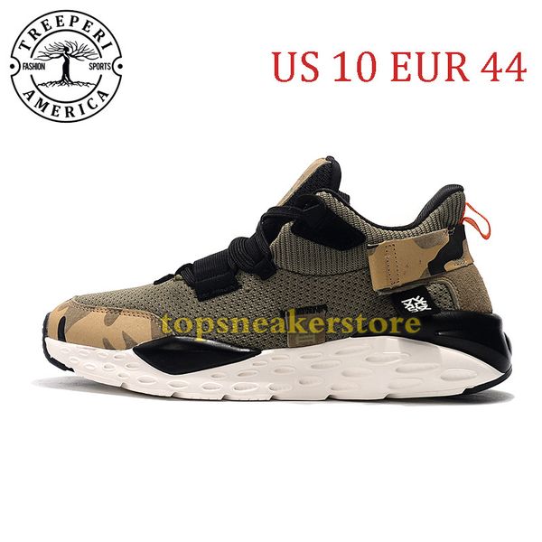 

2021 treeperi inspire street sneaker soft sole running shoes camo olive us 10 eur 44 for men trainers