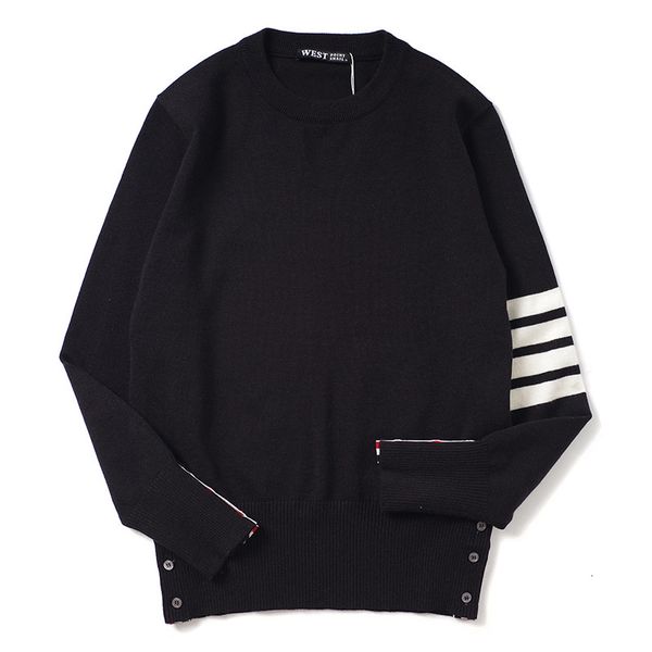 

luxury 2021 new men classic winter striped embroidered mesh asian sweater plug # m31 l5tb, White;black