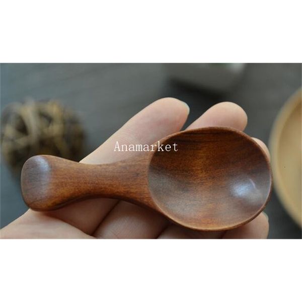 

creative tea 120pcs/lot the tableware nanmu milk spoon wooden baby dinnerware coffee size 8*3.5cm dhl fedex