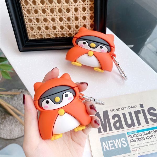 

3d милый мультфильм накидка накидки пингвинов