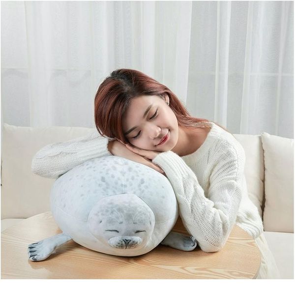 

angry blob уплотнение подушка пухлые 3d новинка море лев кукла плюшевые игрушки детские спящие масштабы подушки подушки для ki sqcpfm