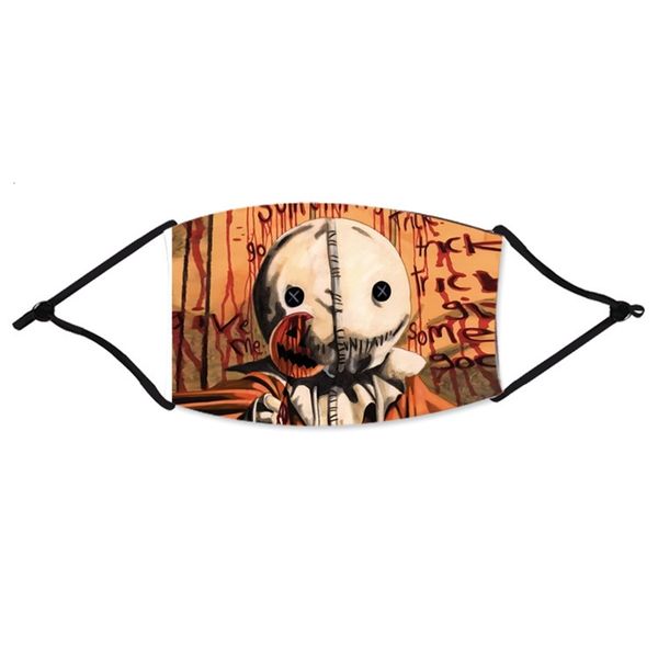

fashion cotton face masks with breath valve pm2.5 mouth halloween straw mask anti-dust reusable