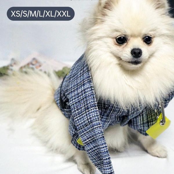

dog apparel autumn and winter pet clothes small pets warm coat jacket puppy scarf
