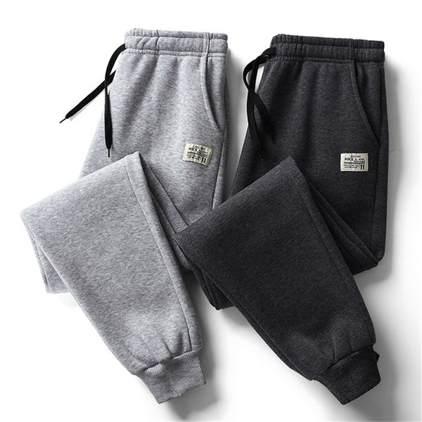 

varsanol warm sweatpants cotton thick mens pants winter oversized joggers men clothing streetwear sports fashion trouser 5xl 201221, Black