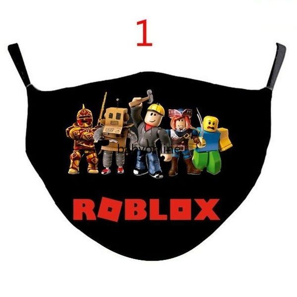 

новый рождественский дизайнер мультфильм маска roblox игра 3d цифровая печать может поставить фильтр pm2,5 солнцезащитный крем против пыли s