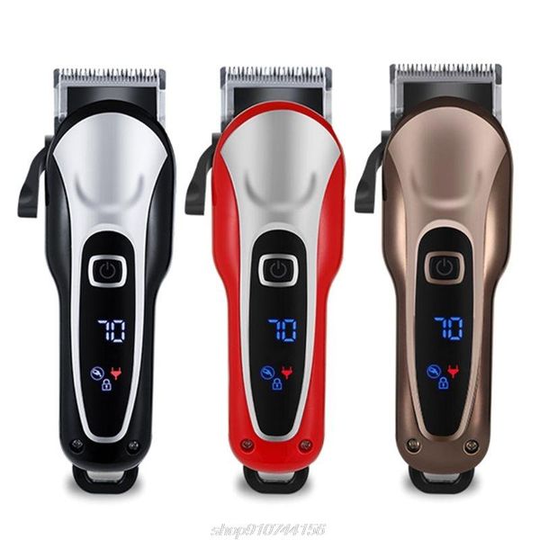

professional electric hair clippers pet fur trimmer barber grooming kit rechargeable cordless haircut machine n20 20 dropship
