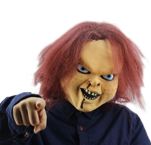 

фестивальская партия поставляет страшные хэллоуин маска латексная маска ужасов для маскарада партийный костюм косплей hallo wmtssr pthome