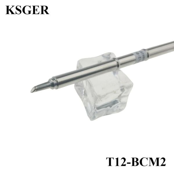 

hand & power tool accessories ksger electric diy t12 soldering iron tip bcm2 bcm3 solder tips for stm32 oled controller station fx9501 handl