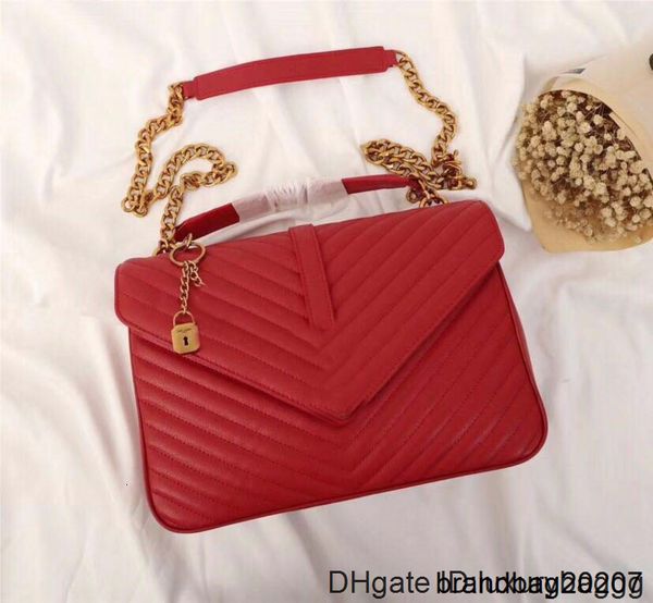 

genuine classic handbags leather women chain shoulder handbag clutch tote bags messenger bag crossbody purse shopping totes