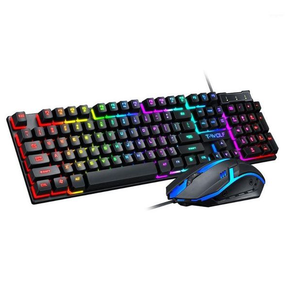 

keyboard mouse combos 1 set computer accessory backlit combo for office1