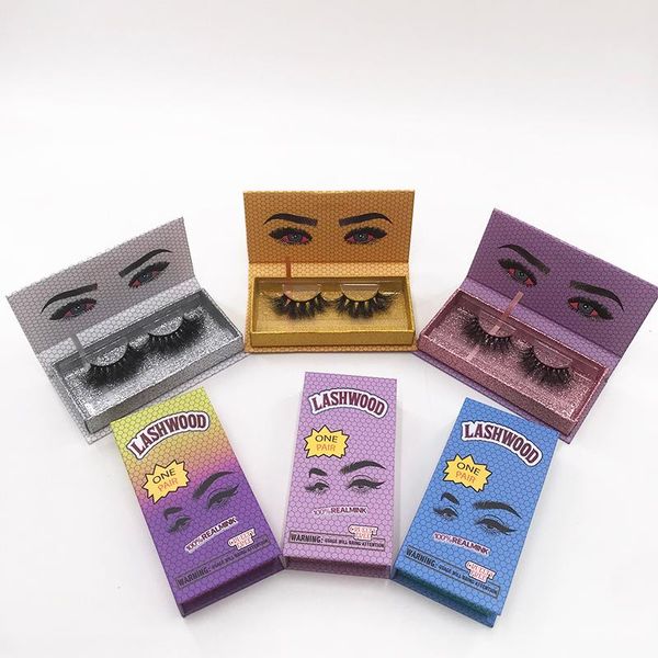 

empty eyelashes box popular sale lashwood box for 25mm mink lashes hard magnetic soft paper lash packaging
