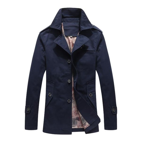 

plus size 8xl men jacket coat fashion trench coat new spring brand casual fit overcoat jacket male winter windproof outwears, Black;brown