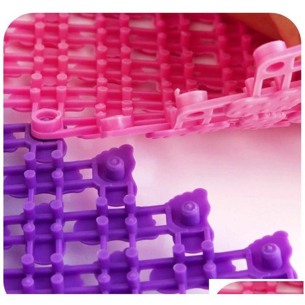 

multifunctional color bathroom shower mats anti-slip eco friendly pe rubber room floor rug massage mats qylkxy sweet07