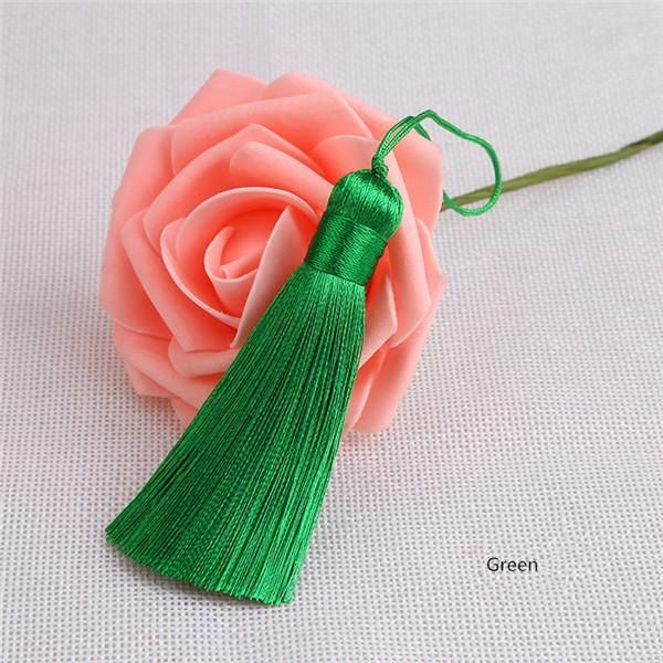 

10pcs fashion multicolor tassel pendant diy handicrafts garment home textile curtain pendant accessories chinese knot tassel h jllqbj