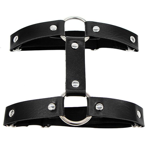 

elastic women decoration harness belt female lady lingerie bondage garters thigh leg garter, Black;white