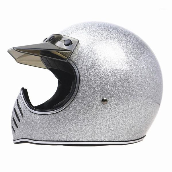 

motorcycle helmets flash color vintage helmet moto 3 design retro dot ece approved bike zombies racing1