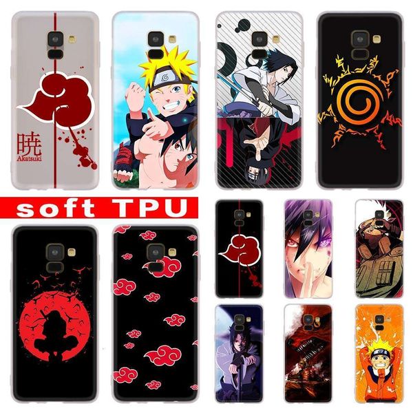 

naruto akatsuki is a new dign for samsung galaxy a10 a30 a40 a50 / a70 a9 a8 a6 a7 a3 a5 with soft tpu sheath4fre
