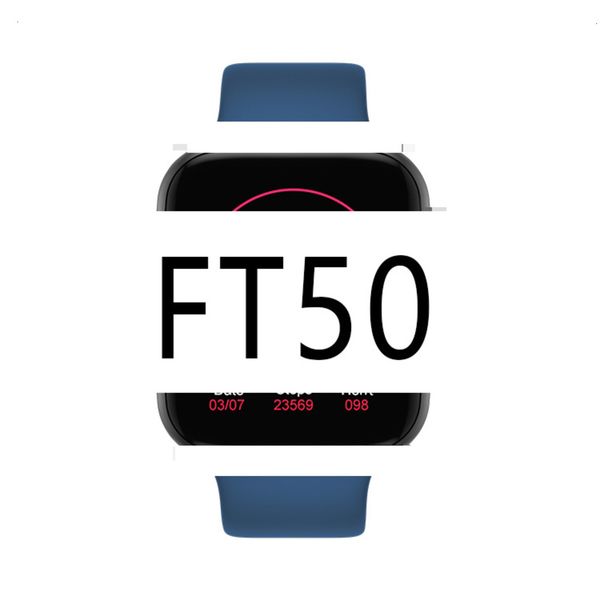 

new smart bracelet ft50 to detect heart rate and blood prsure movement track bluetooth multi-function