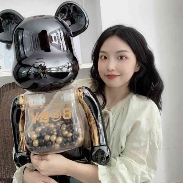 

33bearbrick 1000% violent bear building block tide play large ornament model hand puppet give gift