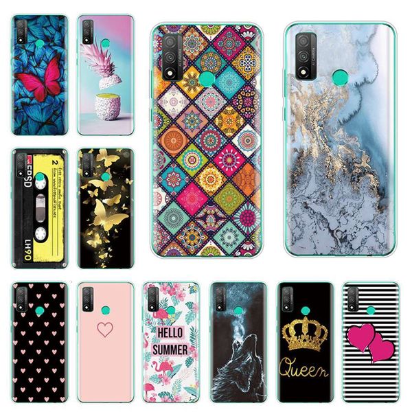 

sewqtpu huawei p smart 2020 soft silicon sheath, pot-lx1a, 6.21vtrvgt