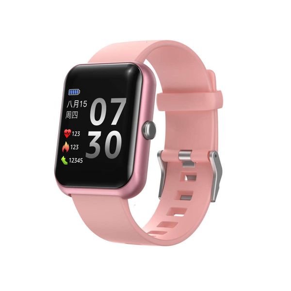 

new s20 silicone soft hd large screen girls vx reminder heart rate meter step waterproof smart wa