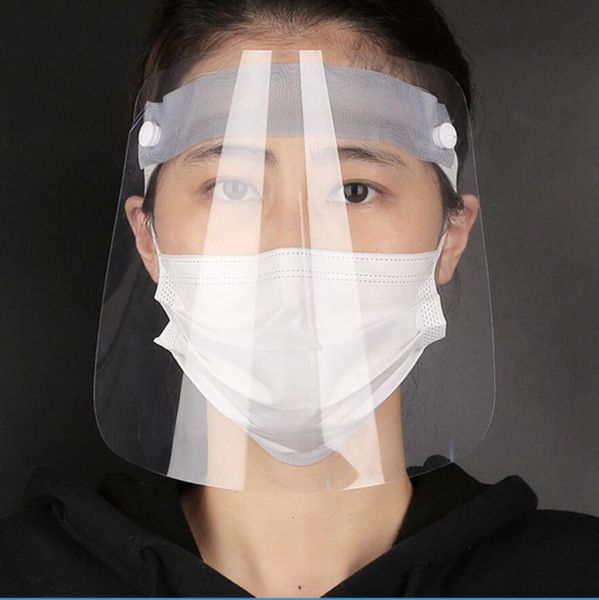 

full clear transparent anti shield dust mask sunglasses holder face protective masks visors ooa7772