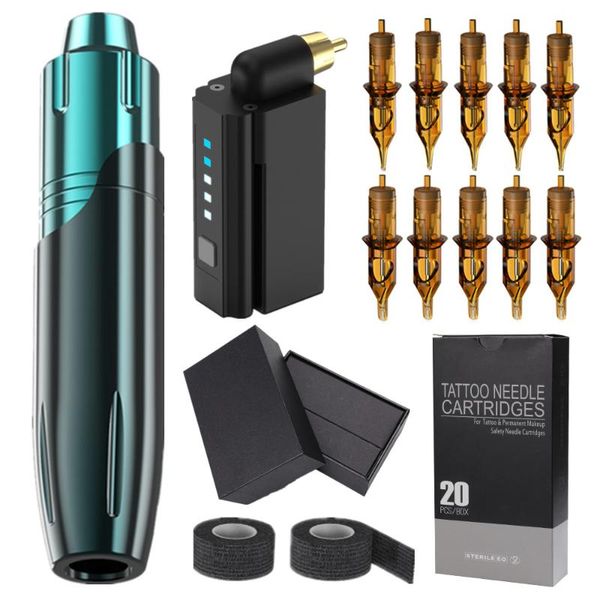 

tattoo needles solong wireless battery pen set full mini rechargeable power supply machine cross-border