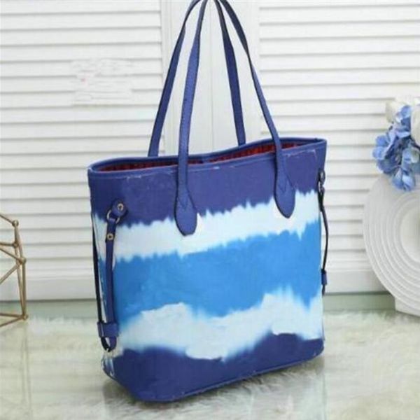 

2021 star style oxidation cowhide leather shoulder bag fashion women mm size tote bag shopping handbag shopper m40995