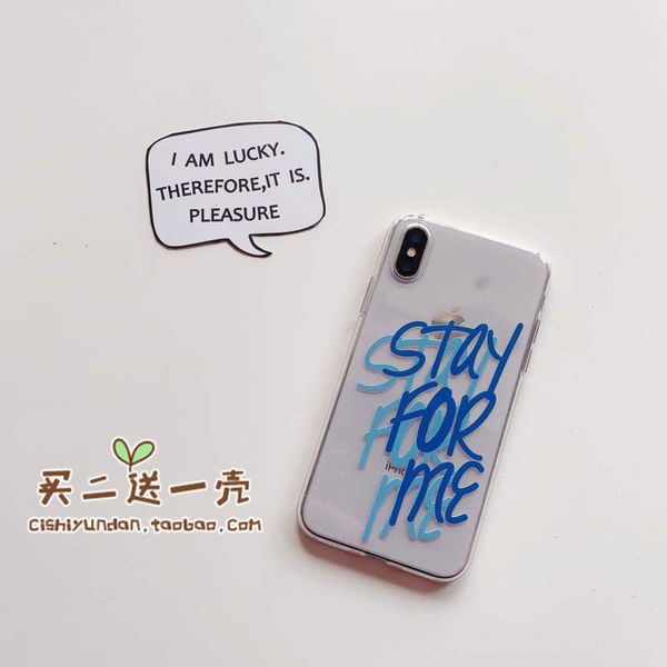 

simple 11pro case for xsmax6 english 8 transparent 7plus / xr 12