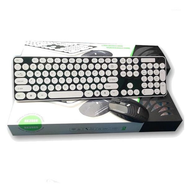 

keyboard mouse combos 2.4g wireless and multimedia gaming combo set waterproof for notebook lapmac deskpc hk39601