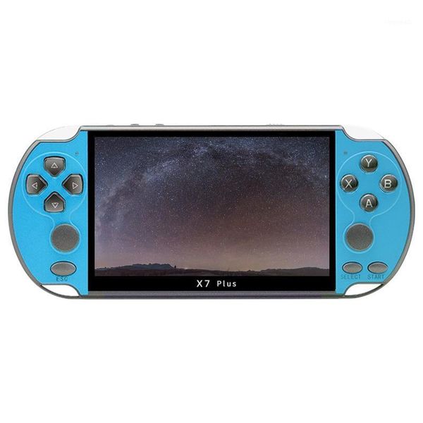 

x7 plus 5.1 inch handheld game console portable 8gb memory built-in 10,000 games1