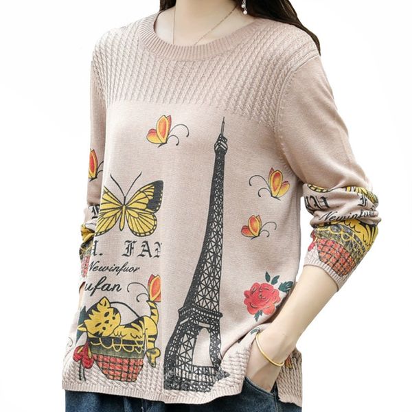 

luxury autumn ladies vintage streetwear womens printed blouses crocheted large pullovers s w70d, White;black