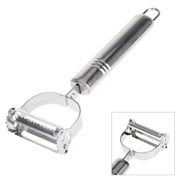 2020 Multifuncional Metal Rotary Batata Peeler Cortador de Vegetais Frutas Melão Planer Gargalheireiro Gadgets Gadgets Ferramentas com Varejo