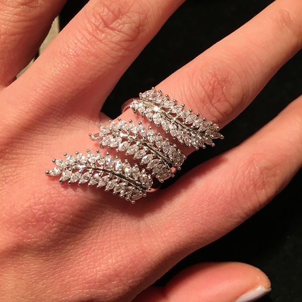 

рождественское нынешнее европейское и американское преувеличенное указательное кольцо женское атмосферу битник хвостовое кольцо, Silver