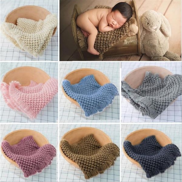 Ylsteed Newborn Puntelli Baby Photography Coperta Neonato Shooting Sfondo Baby Basket Filler Stuffer Infant Photography Puntelli LJ201014