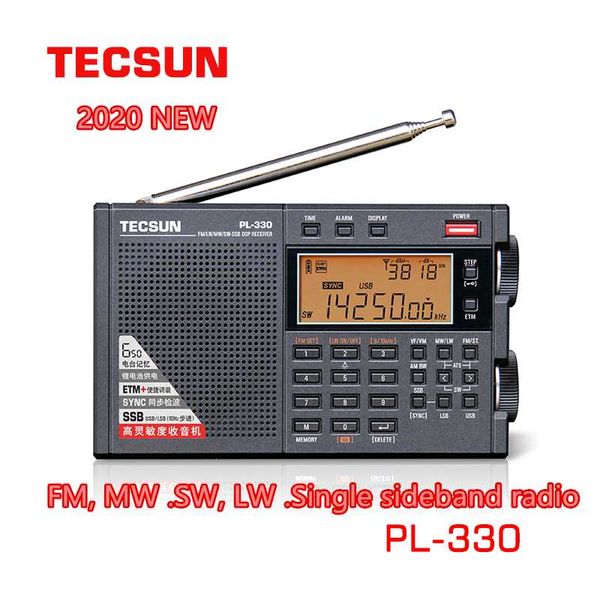 

2020 new tecsun pl-330 radio receiver fm/mw/sw/lw all band portable radio fm