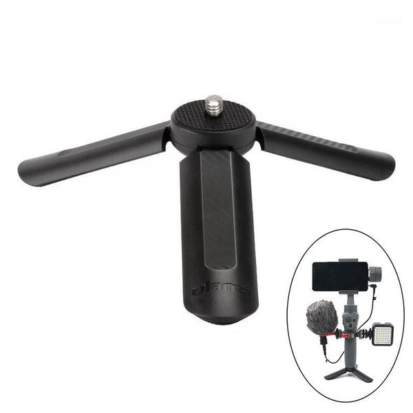 

ulanzi portable mini tripod 1/4 for sjcam yi 4k camera mount for phone zhiyun smooth 4 dji osmo feiyu vimbal accessories1
