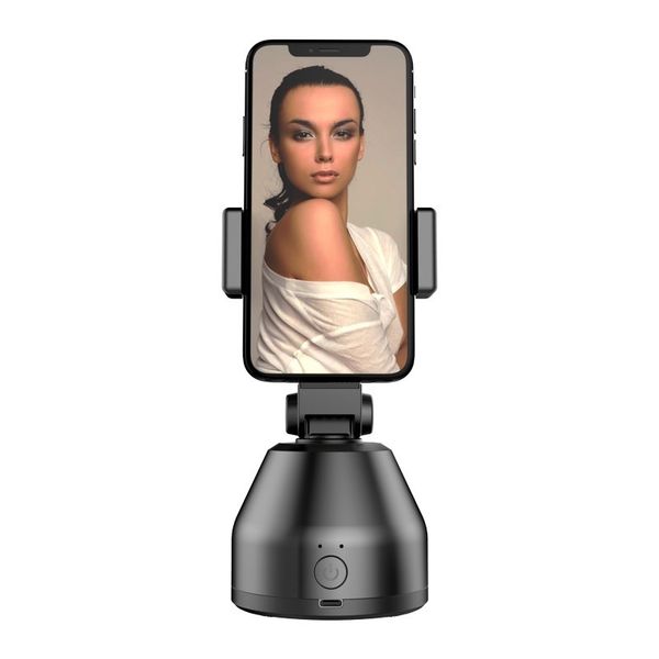 

0djdwa22020 selling portable smart shooting auto face ai authomatic genie rotation 360 object tracking cell mobile phone holderdfs2