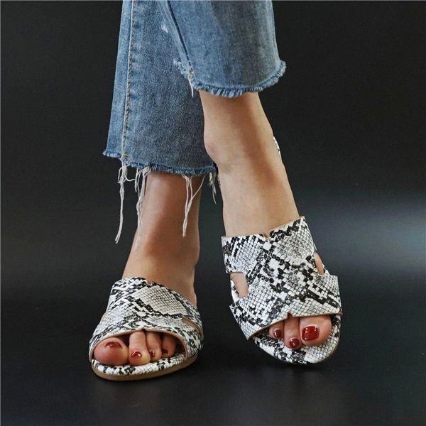 

cootelili shoes for women 2020 new fashion woman slippers summer sandalias serpentine flats casual ladies basic woman slippers #cr4z, Black