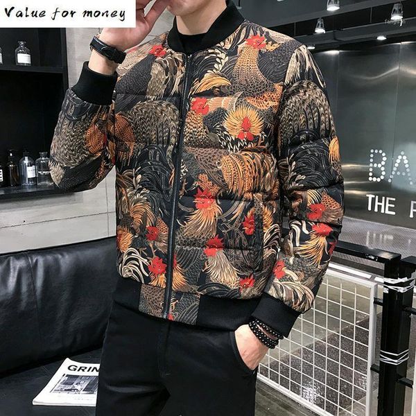 

white jacket printing duck down coat men down jackets winter male casual jacket coat warm parka 6xl duck men1, Black