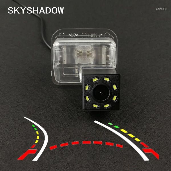 

hd wireless car ccd rear camera fisheye 8 12 led dynamic night vision bracket for 3 6 cx-9 cx-7 cx-5 rn x80 b501