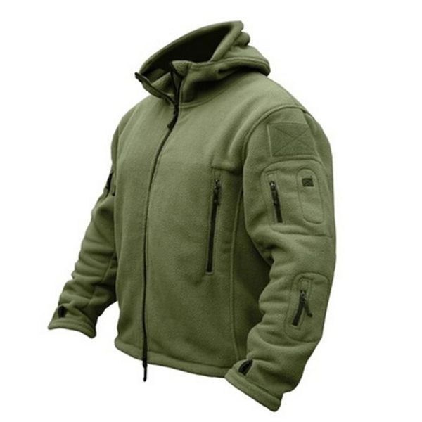 

outdoor clothing for men autumn outerwear fleece sportswear tactical hooded coats warm-keep sport coat, Blue;black