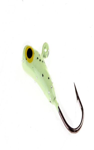 

4pcs/lot mini lead fish jigging hooks lure ice fishing bait 1.6g 1m winter fishing hook fishing lures banana shaped bbyitb yh_pack