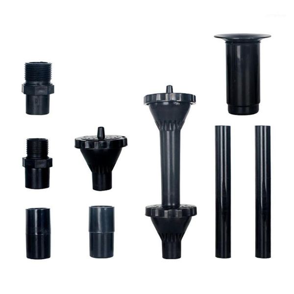 

watering equipments 8/9pcs garden sprinkler multifunctional fountain pump pool pond waterfall plastic spray nozzle drip useful irrigation to