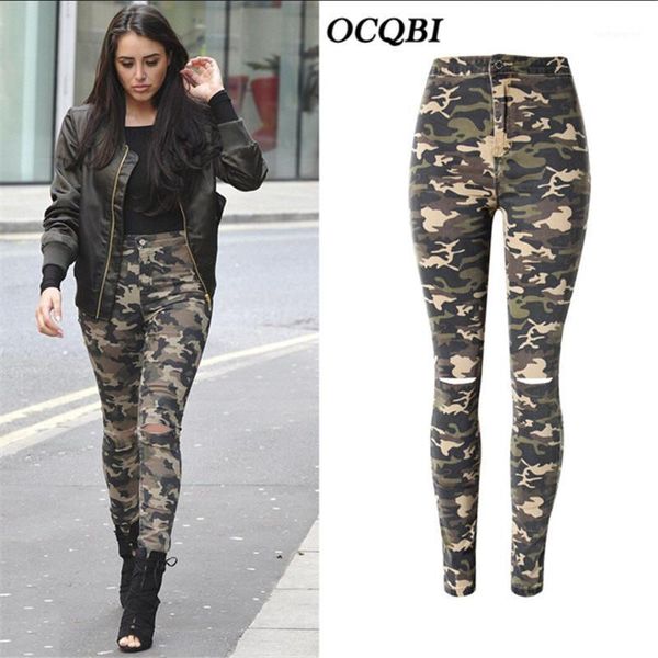 

streetwear jeans for women spring skinny distressed 2020 vintage boyfriend high waist jeans1, Blue