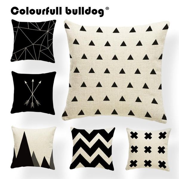 

cushion/decorative pillow geometry cushion covers winter chevron zigzag case arrow polka aztecthrow abstract bed gift po 45x45cm