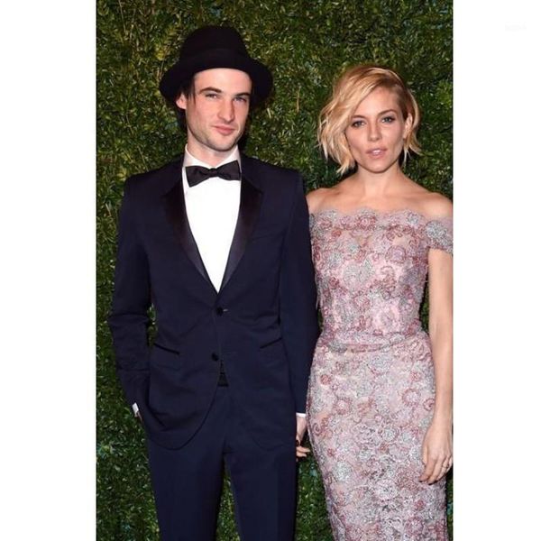 

navy bule two buttons shawl collar terno masculino bespoke 2pieces wedding party prom jacket men suits latest style1, White;black