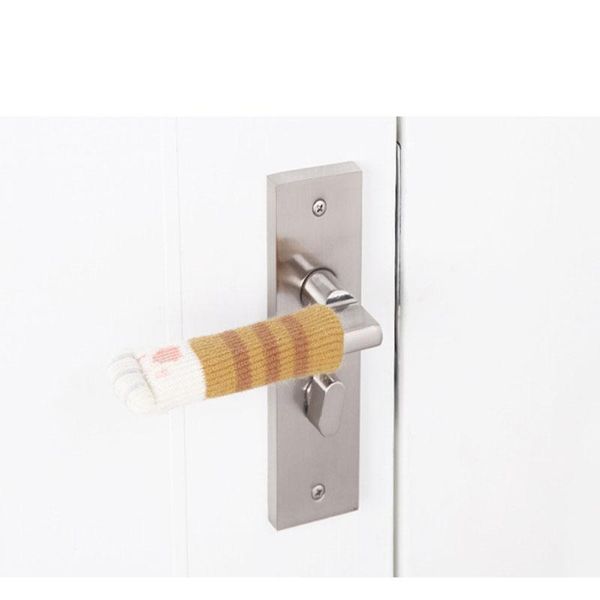 

chair covers table and foot set stool anti-grinding silent double-layer creative cat 4 sets